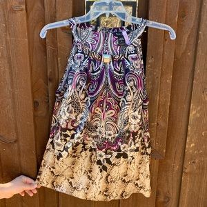 WHBM Silk stretch top